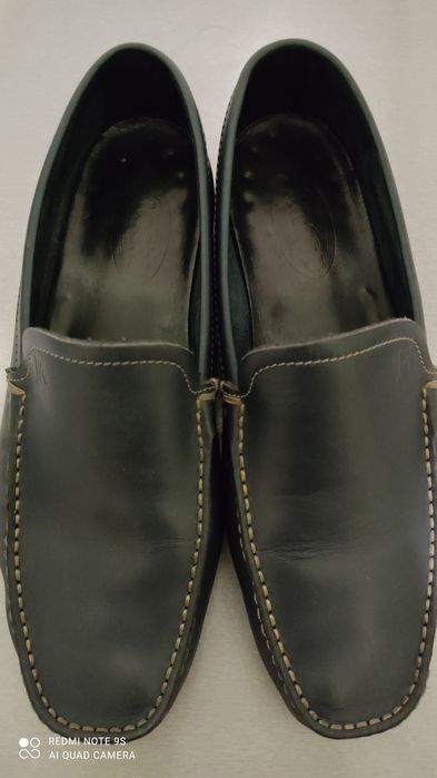 Итальянский обувь. Кожа
