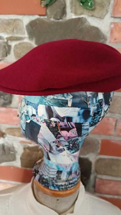 Șapcă plată din lână engleză Kangol