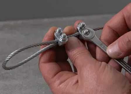 Зажим для канатный троса