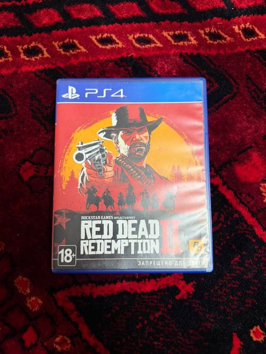 Диск,диски ps4,ps5 red dead redemption 2