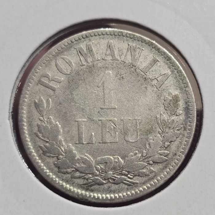 1 leu 1873 moneda