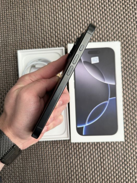 256!ЛИЗИНГ*56лв/м iPhone 16 pro*Black Titanium айфон 16 про черен