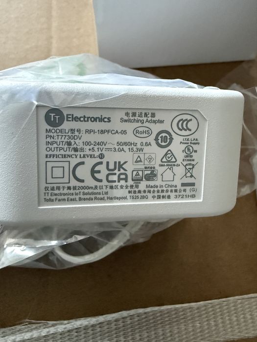 Alimentator Raspberry Pi 4, 5.1V 3A, USB-C , Nou! sigilat!