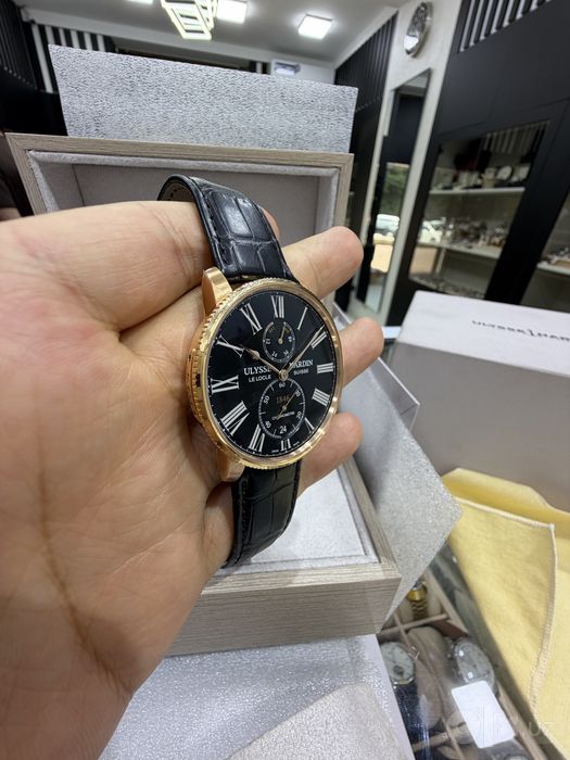 Золотые Часы Ulysse Nardin Marine Torpollieur 18k