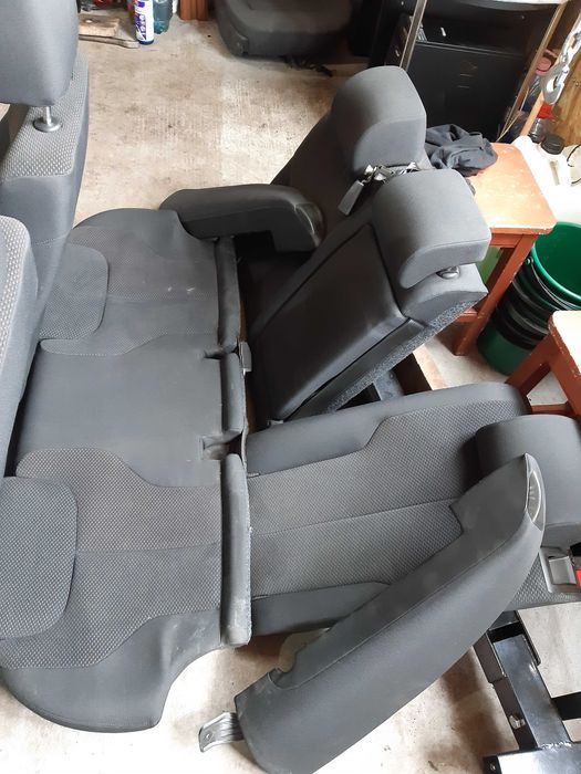 Set scaune fata + banchete spate rabatabile textil vw passat b6 berlin