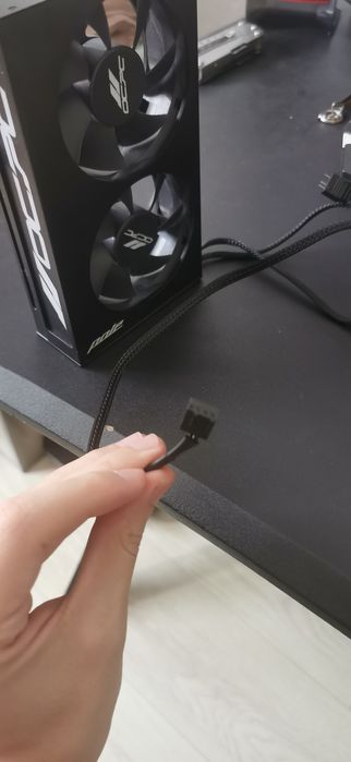 Держатель для видеокарты ocpc pole черный