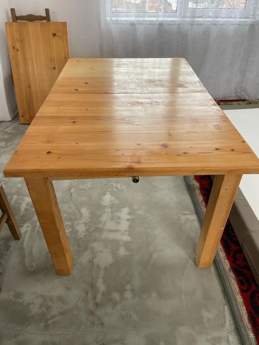 Vand masa din lemn masiv brad