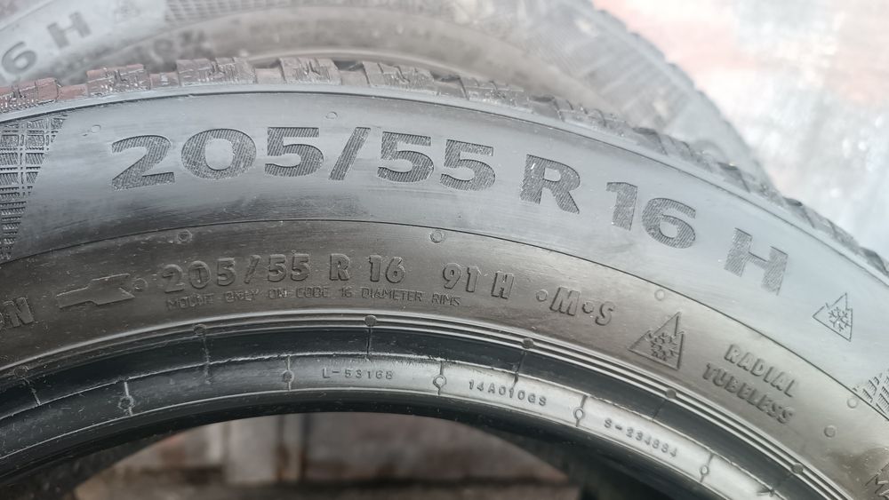 205/55/16 Continental