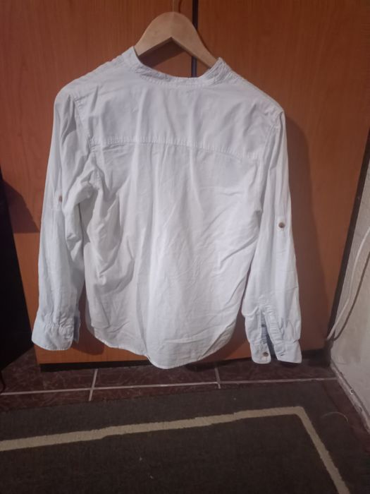 Cămașă albă cu in