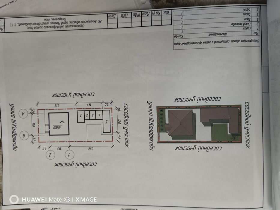 Земельный участок с фундаментом
