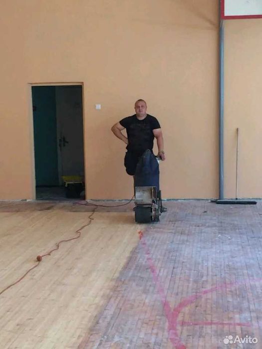 Шлифовка деревянных полов, реставрация паркета с ГАРАНТИЕЙ !!! Тимур