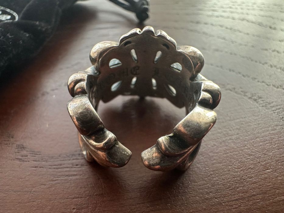 Сребърен пръстен chrome hearts