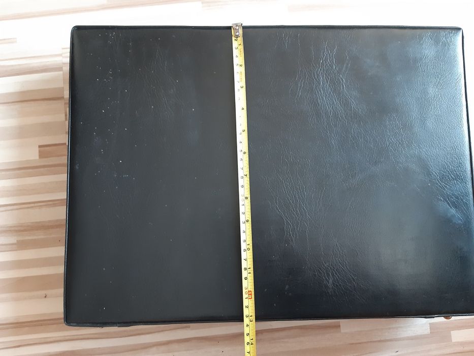 Ретро кожен куфар