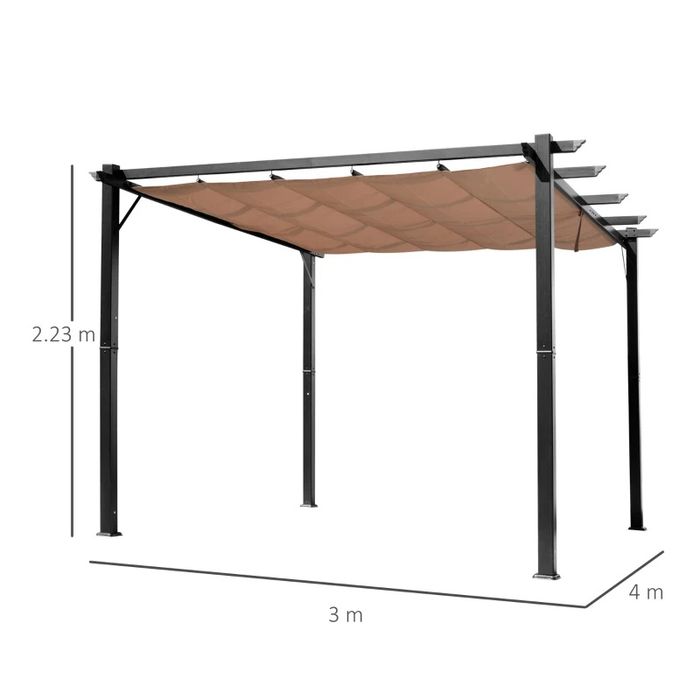 Vând pergola 3/4ml bej