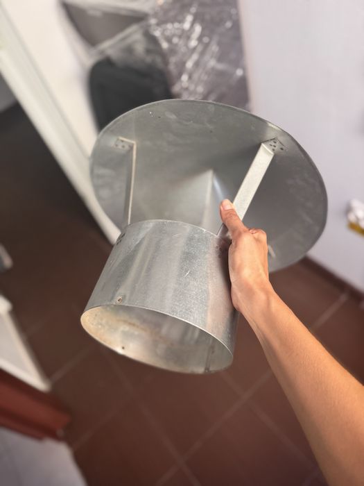 Capac cos fum inox 20 cm Bucuresti