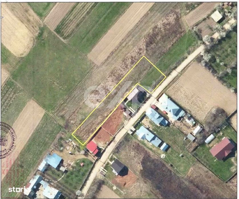 Teren intravilan 1.716 mp – Priseaca, str Soarelui