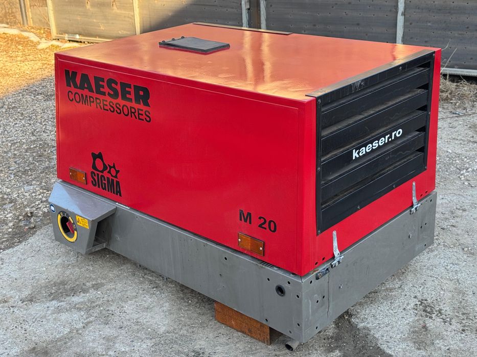 Motocompresor Kaeser M20 / an 2018 / 2m3/h . Motor kubota