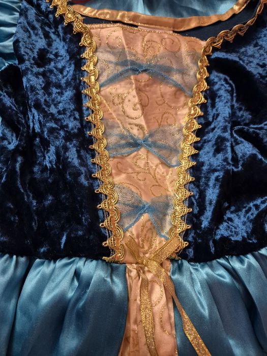 Rochie Merida,fetite 7-8,originala de la DisneyLand