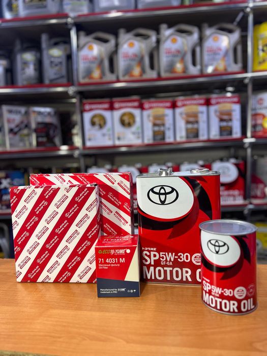 Замена масла камри