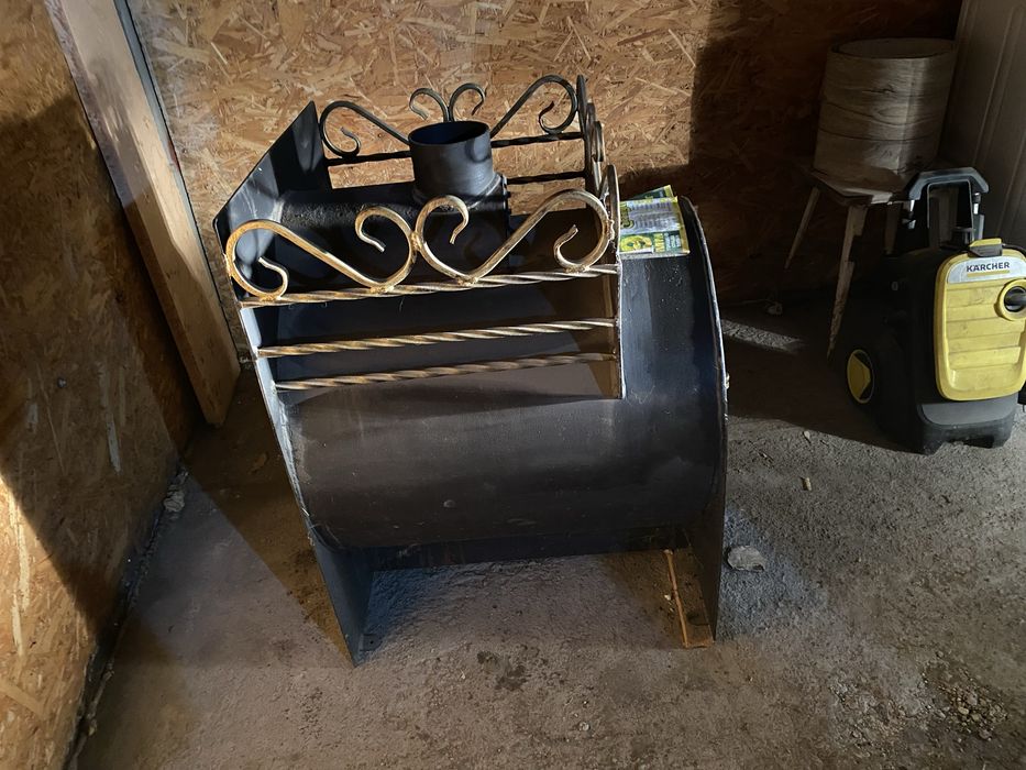 Печь для бани чугунная