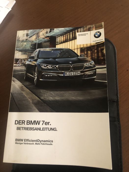 Manual instructiuni BMW 7 in limba germana
