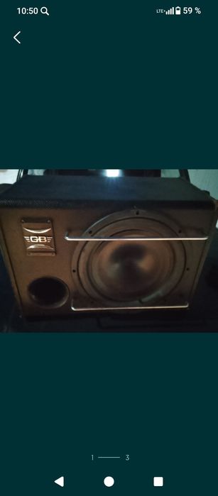 Сабвуфер автомобильный GB