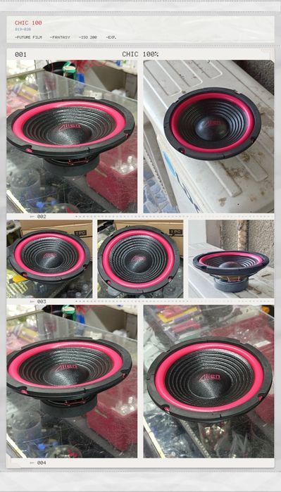 Vând difuzoare cu diametrul de 16.5 cm 6.5inch