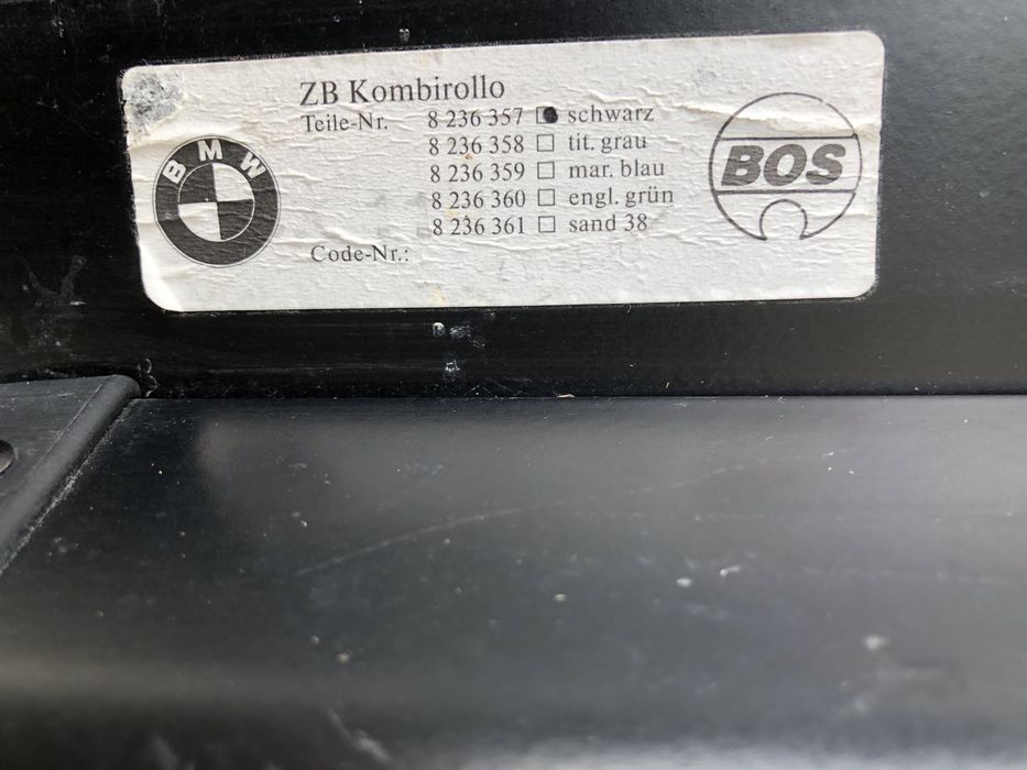 Щора за багажник за БМВ Е39 комби