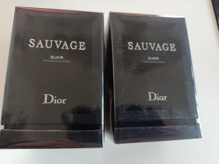 Продавам мъжки  парфюм Sausage Elixir Dior 2х  60ml