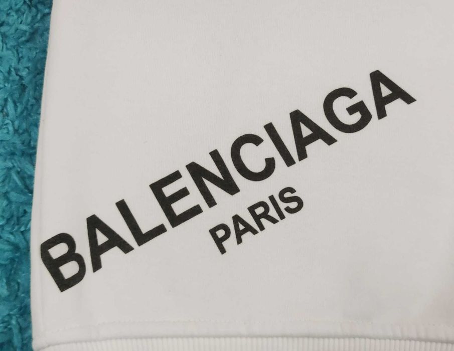 Hanorac Balenciaga - Bootleg White All Over