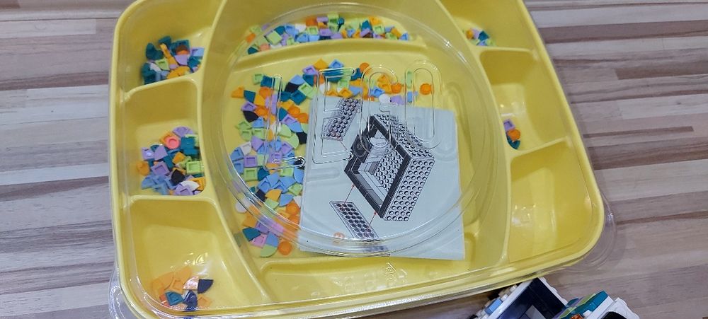 Lego Dots Cute Panda Лего органайзер Панда