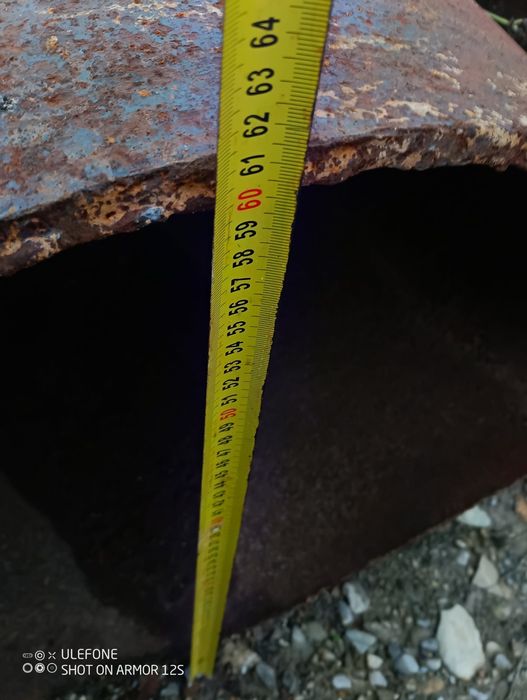 Продавам метални тръби ф/600