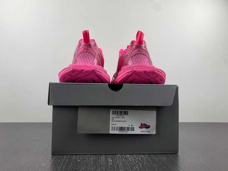 Balenciaga 3XL Hot Pink/Dark Red