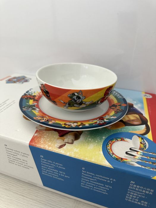 Детски комплект прибори и сервиз за хранене PAW PATROL