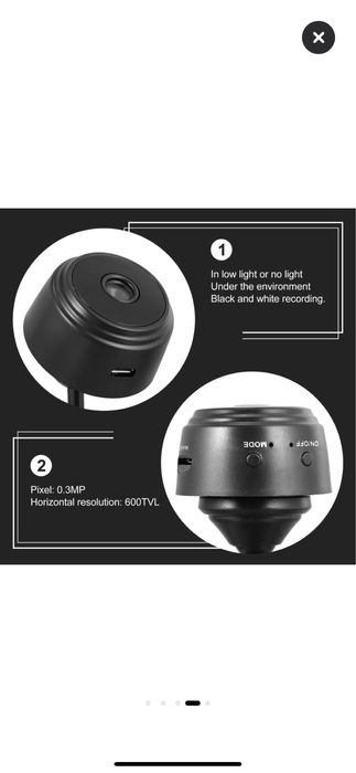 Мини wifi камера