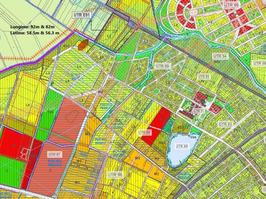 Teren de vanzare pentru investiție 4.853 mp | Cartierul Tineretului, Sibiu| Deschidere 56 m