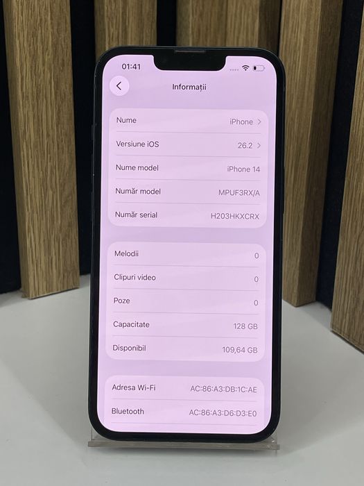 Iphone 14 128Gb 81% baterie Garantie / Factura #59041
