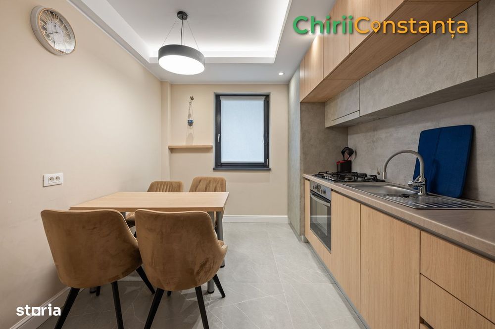 #Apartament cu 3 camere și 2 băi · mobilat premium · bloc nou, parcare