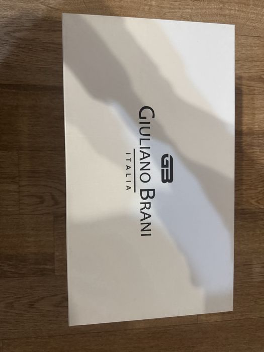 Мужские бежевые туфли Guiliano Brani