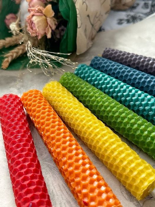 Свечи из натуральной вощины