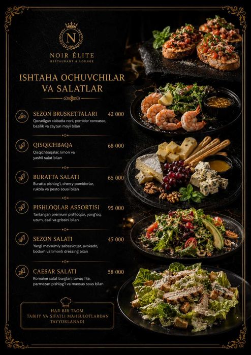 Vizitka Logo restoran fastfood uchun menyu va Grafik Dizayn Xizmatlari