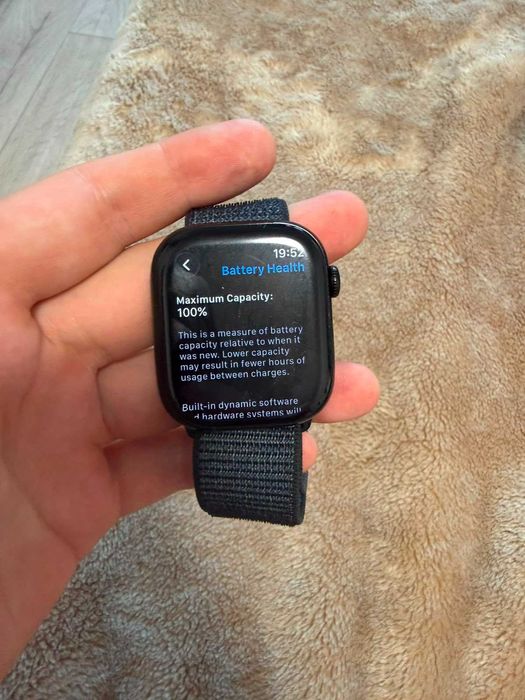Apple Watch Series 10 46 мм, Jet Black гаранция