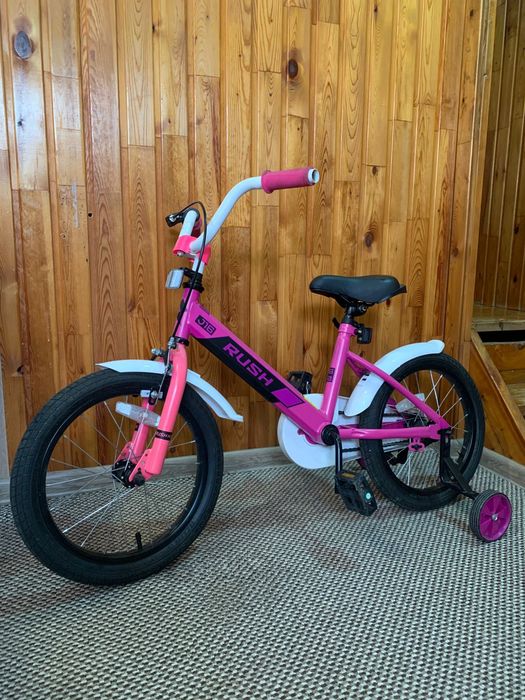 Яркий детский велосипед 16''