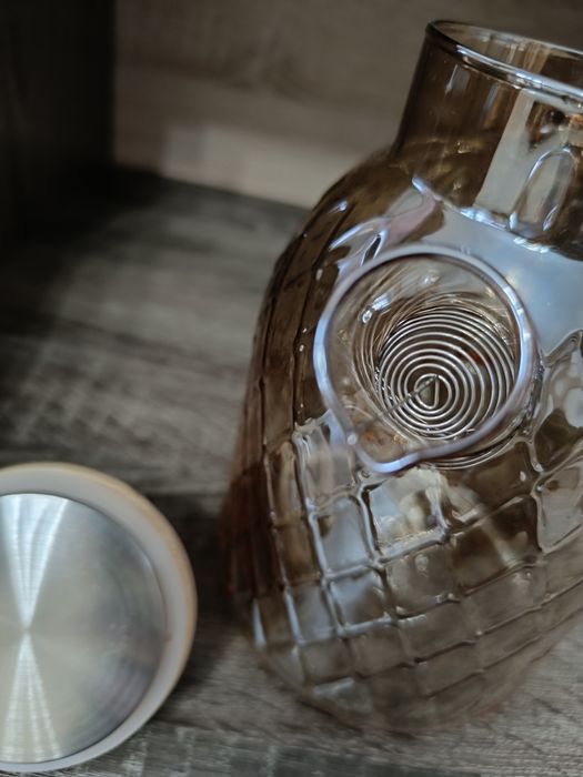 Новый стеклянный чайник