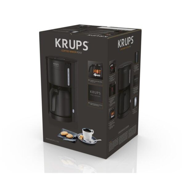 Krups Pro Aroma KM303810 Шварц кафемашина 1.25L