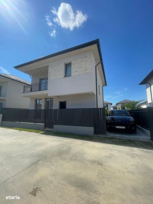 Vilă Modernă P+1, 4 Camere, Finisată la Cheie, Jadului