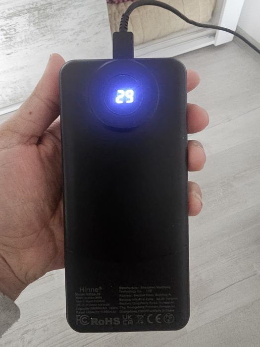 POWER BANK с кабели!