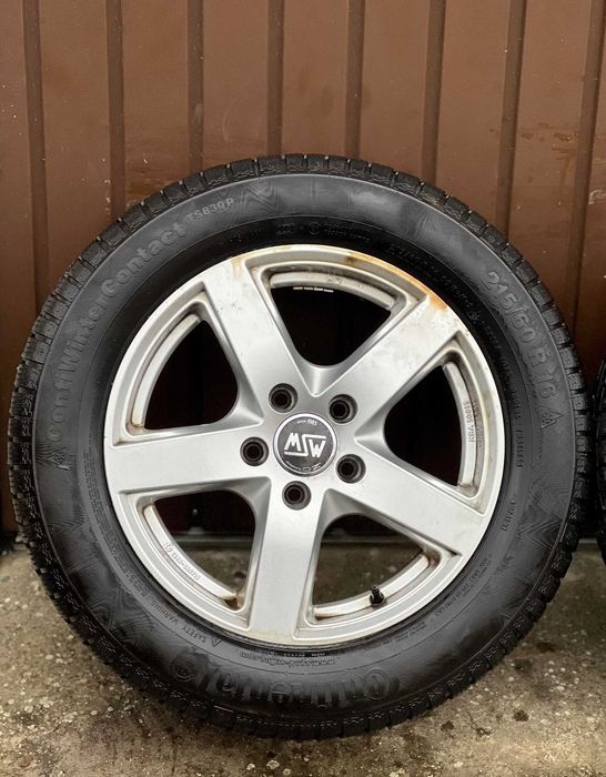 Jante aliaj MSW 55 FS R16 Golf Passat Touran Skoda Seat