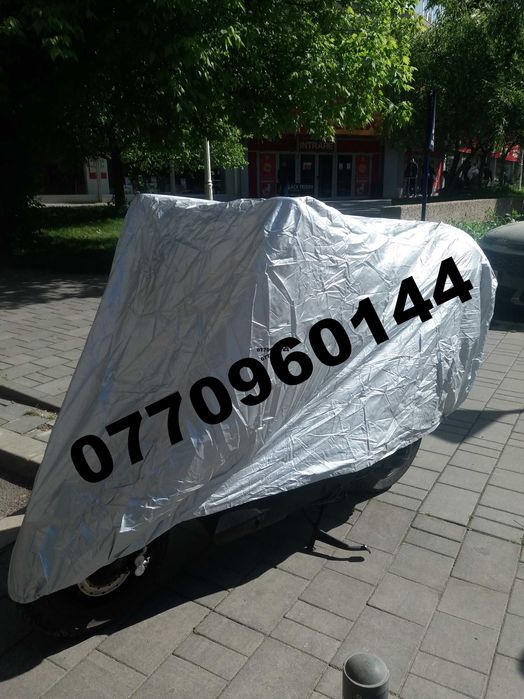 Prelata husa motocicleta scuter bicicleta  200-220-250-300x125x100cm