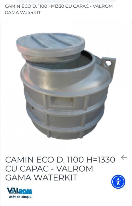 Camin Eco cu capac